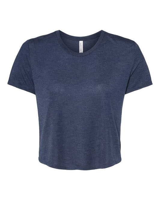 Bella + Canvas Women's Flowy Crop Tee