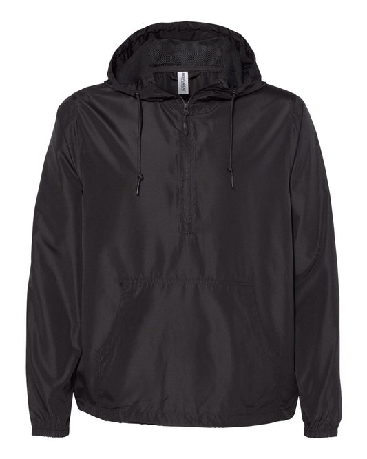 Independent Quarter Zip Windbreaker Pullover Jacket
