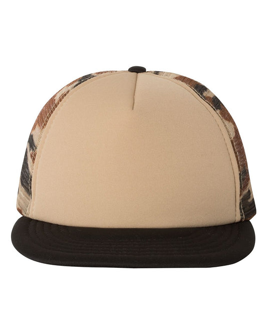 Value Foam Front Flat Bill Trucker Cap