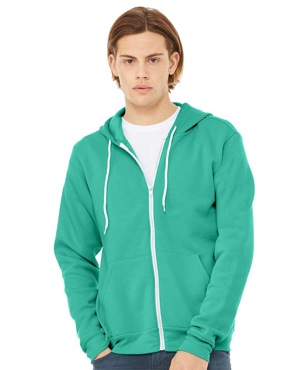 Bella + Canvas Sponge Fleece Full Zip Hoodie