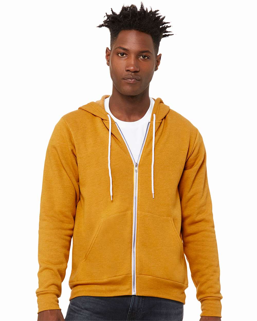 Bella + Canvas Sponge Fleece Full Zip Hoodie