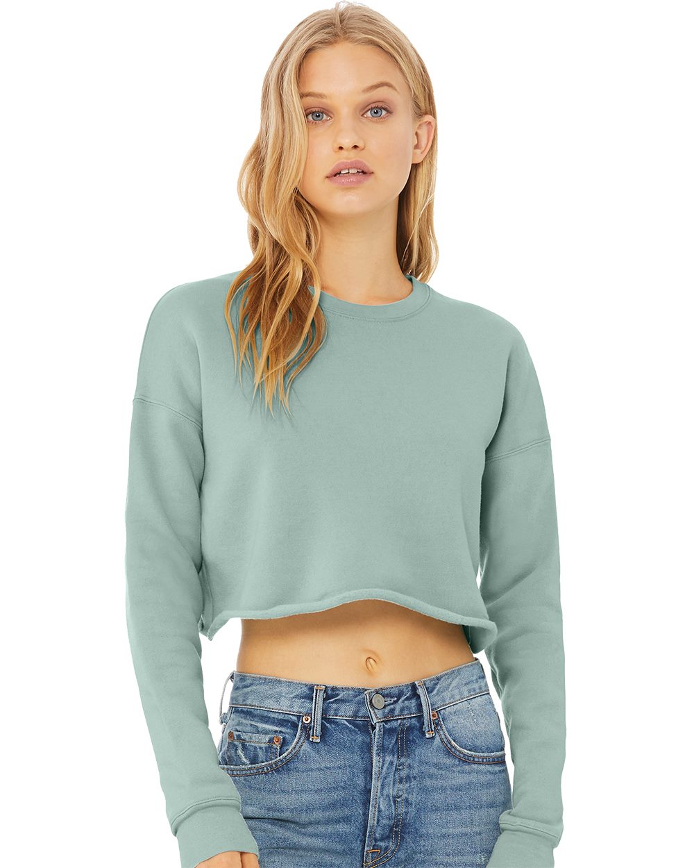 Bella + Canvas Women's Cropped Crew Fleece