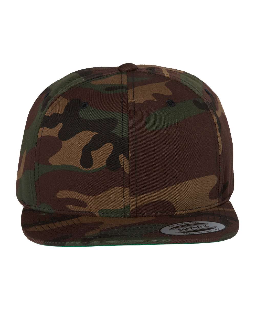 YP 6 Panel Flat Bill Snapback Cap