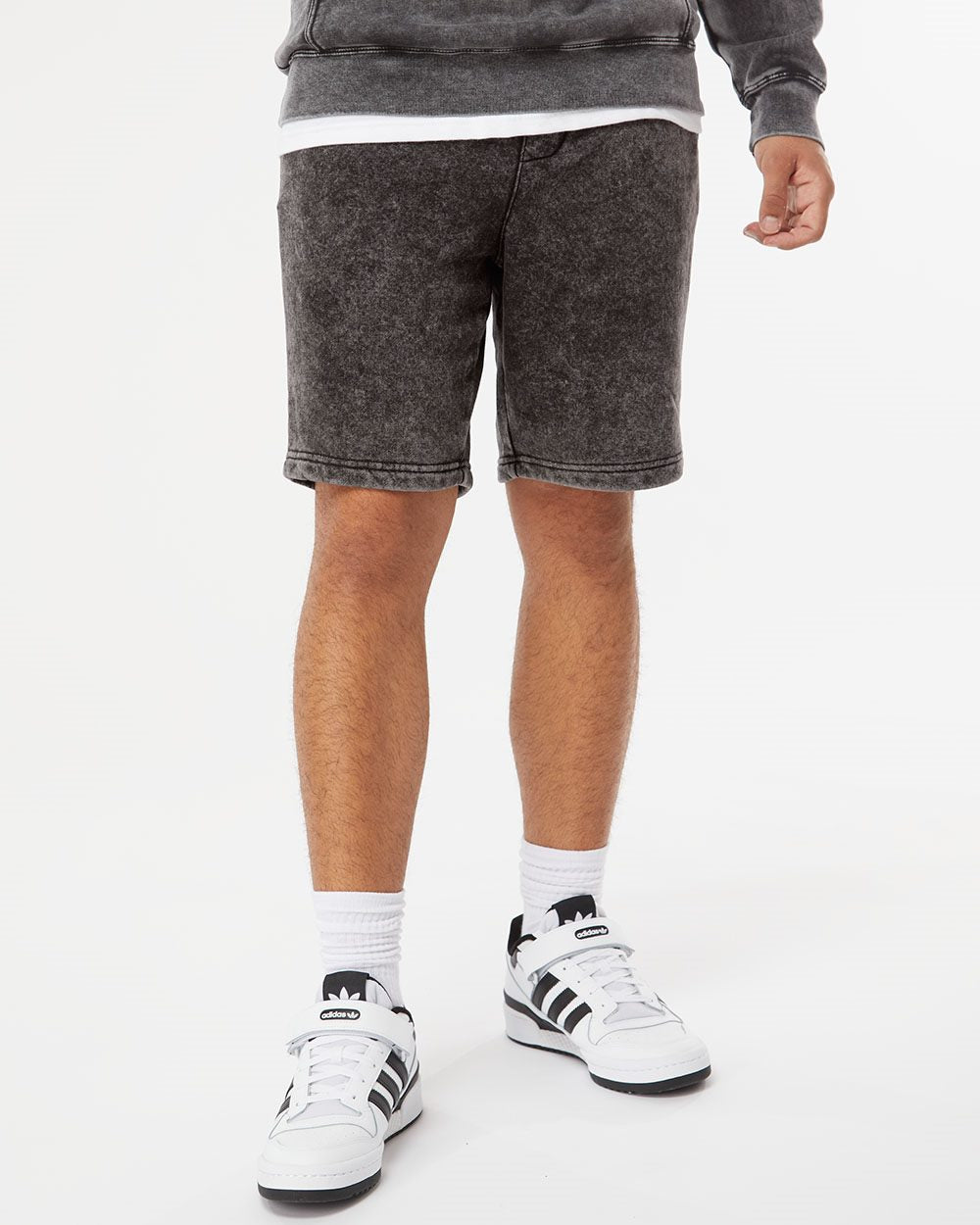 Independent Mineral Wash Fleece Shorts