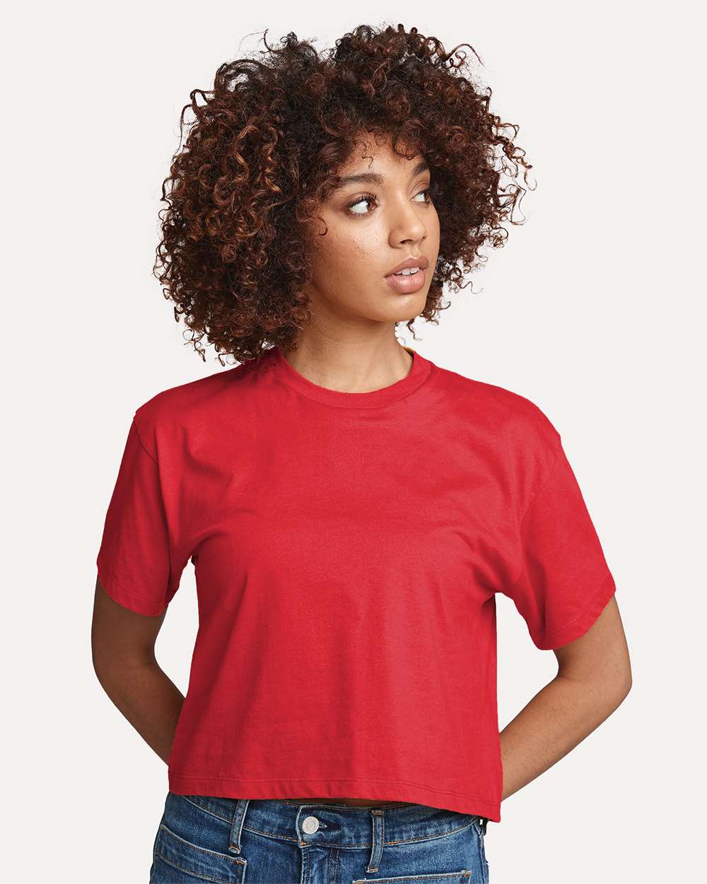 Next Level Women's Ideal Crop Tee