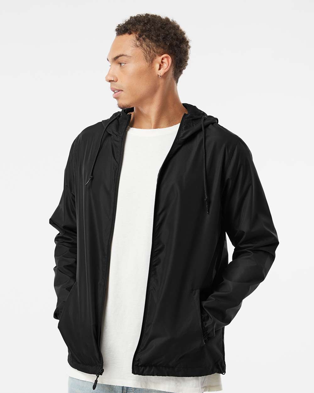 Independent Full Zip Windbreaker Jacket