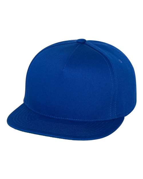 YP 5 Panel Flat Bill Cap